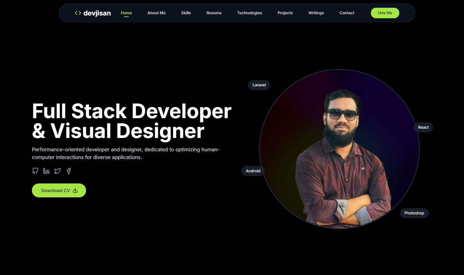 Next.js Portfolio Site